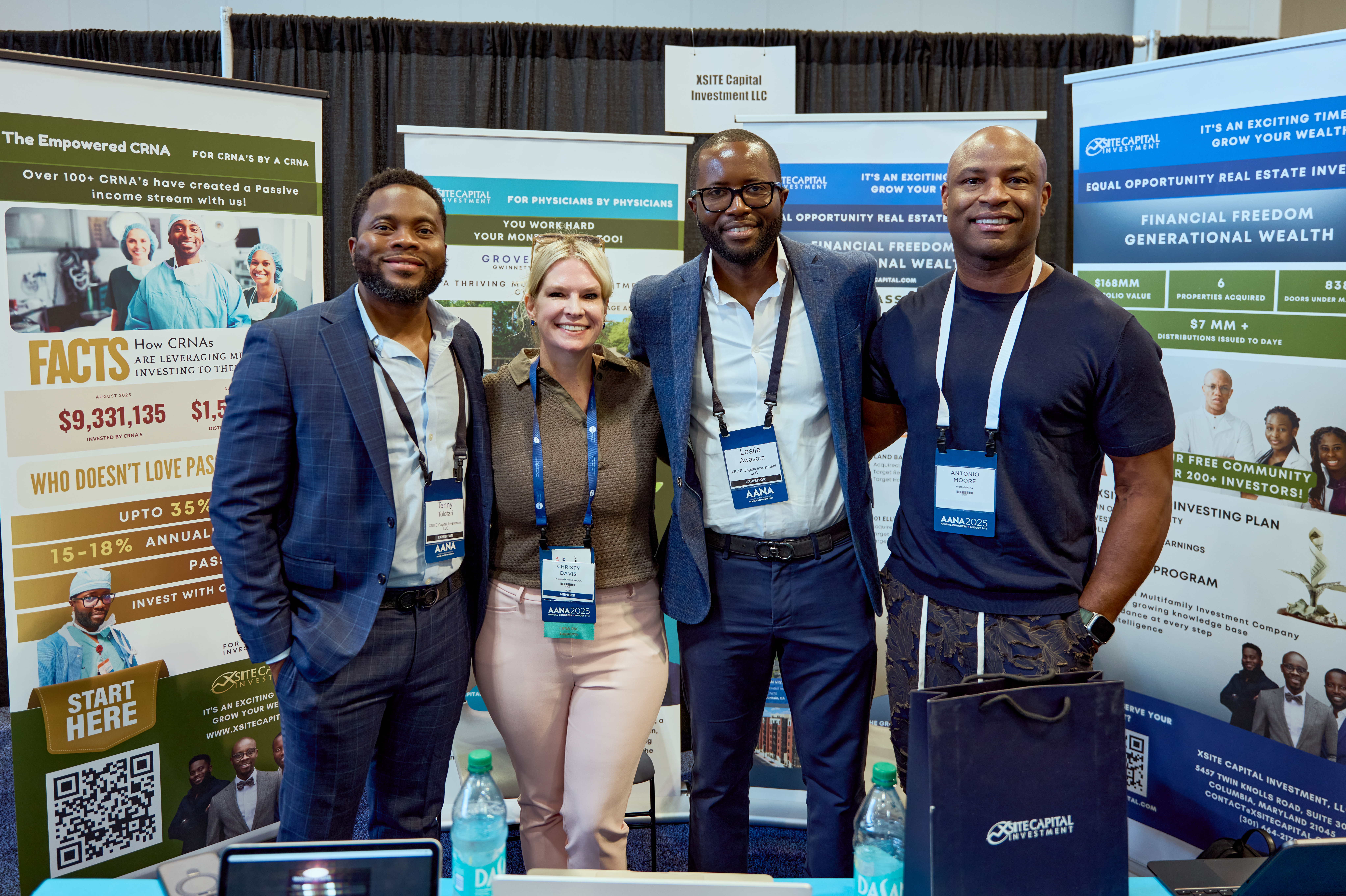 The Empowered CRNA team at the AANA conference