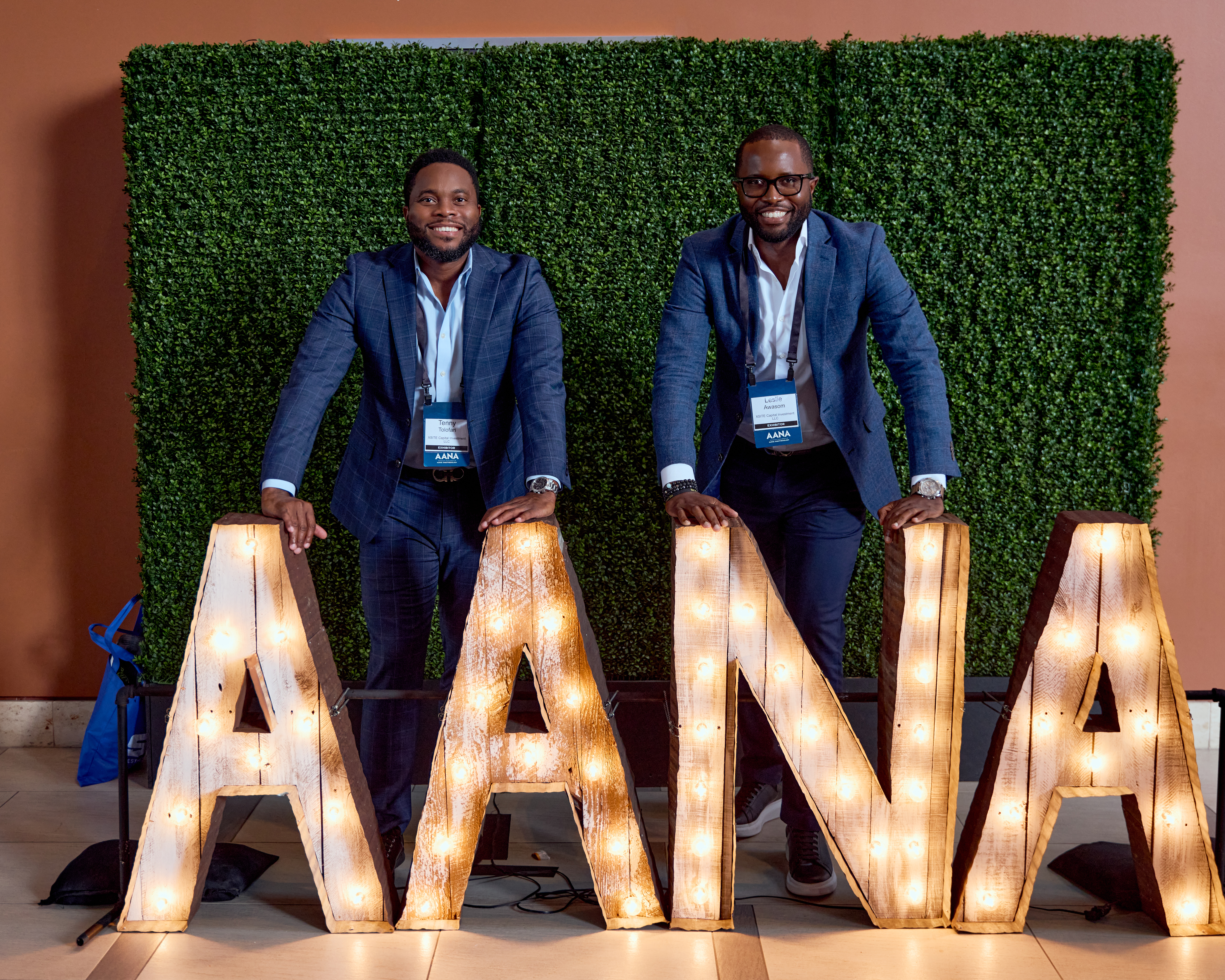 Community members at the AANA event